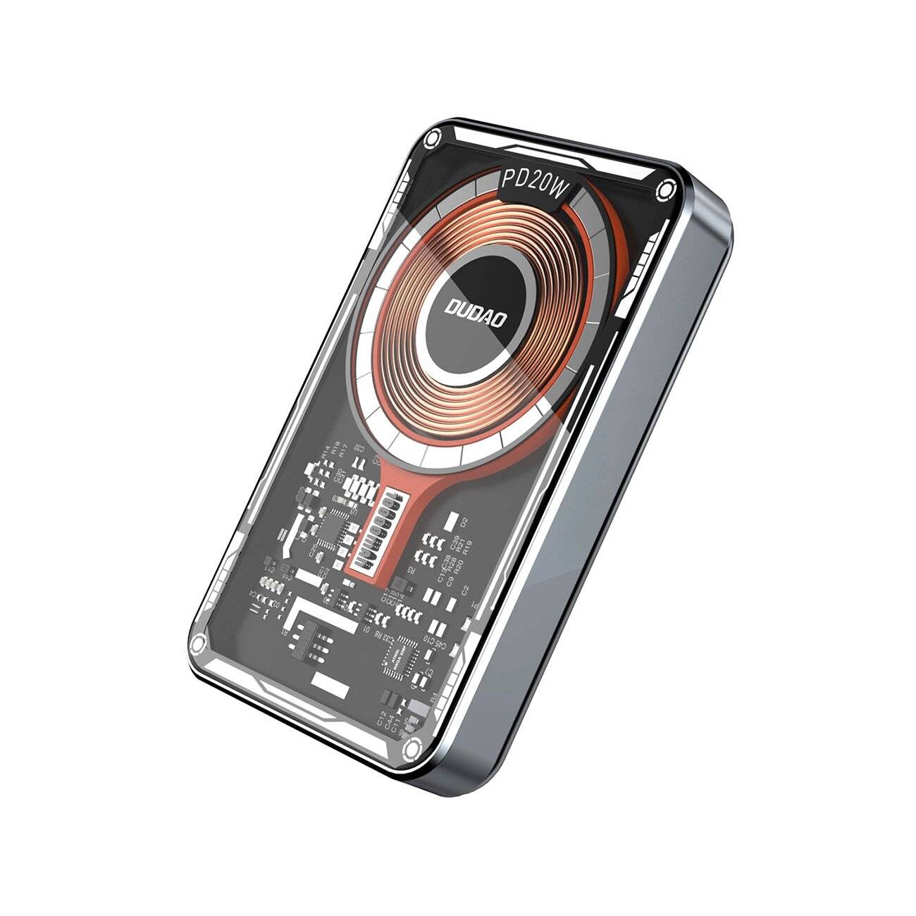 Dudao TGK1 Powerbank MagSafe kabellosem Ladegerät 20W 10000mAh schwarz TGK1-black