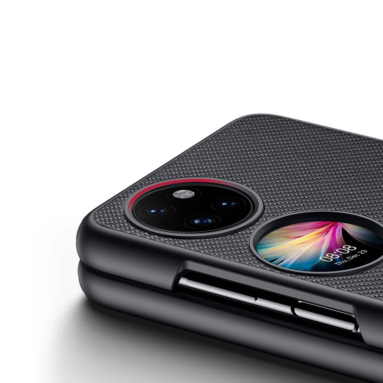 Dux Ducis Fino Hülle ist Nylonmaterial Huawei P50 Pocket schwarz