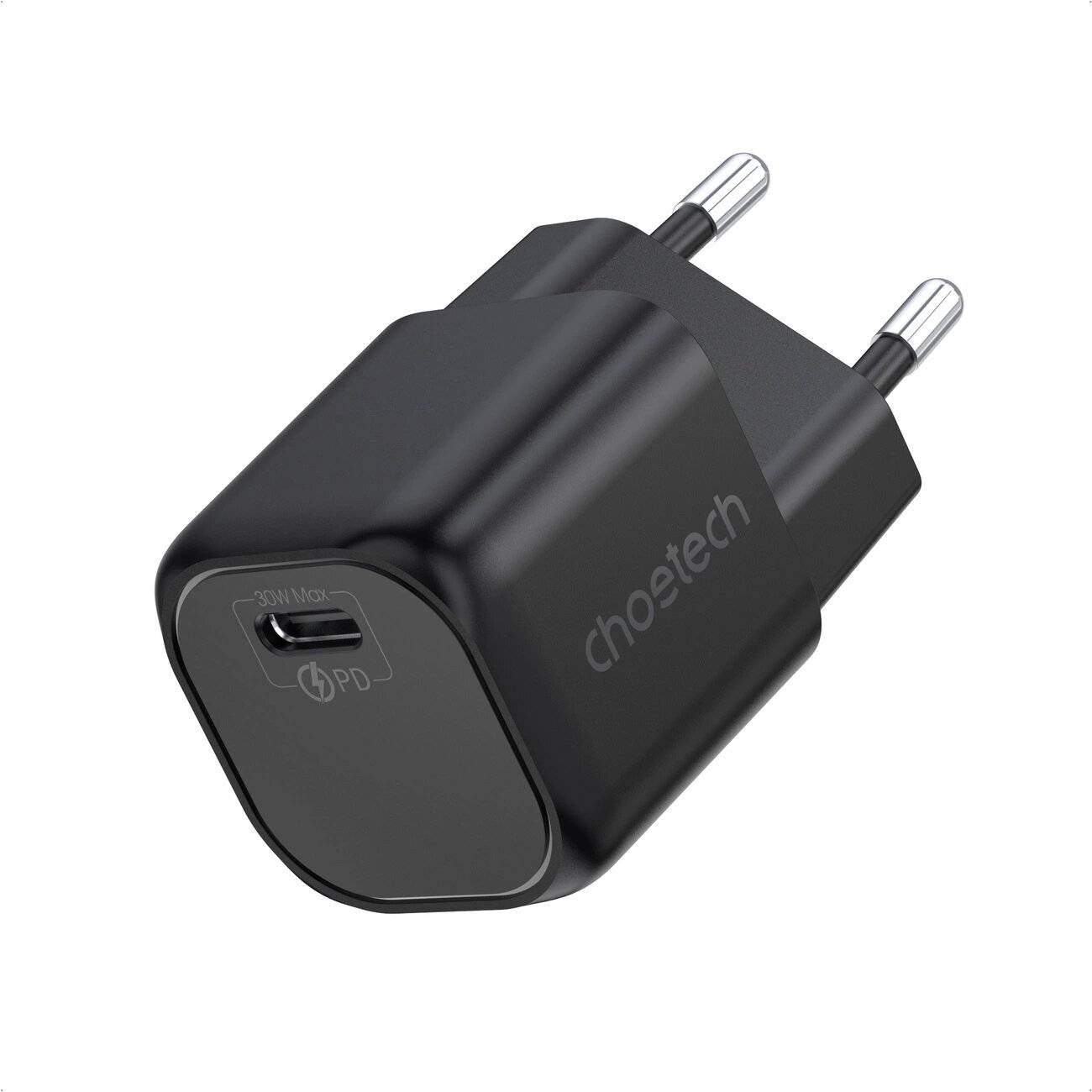 Choetech GaN USB Ladegerät Typ C PD 30W schwarz PD5007
