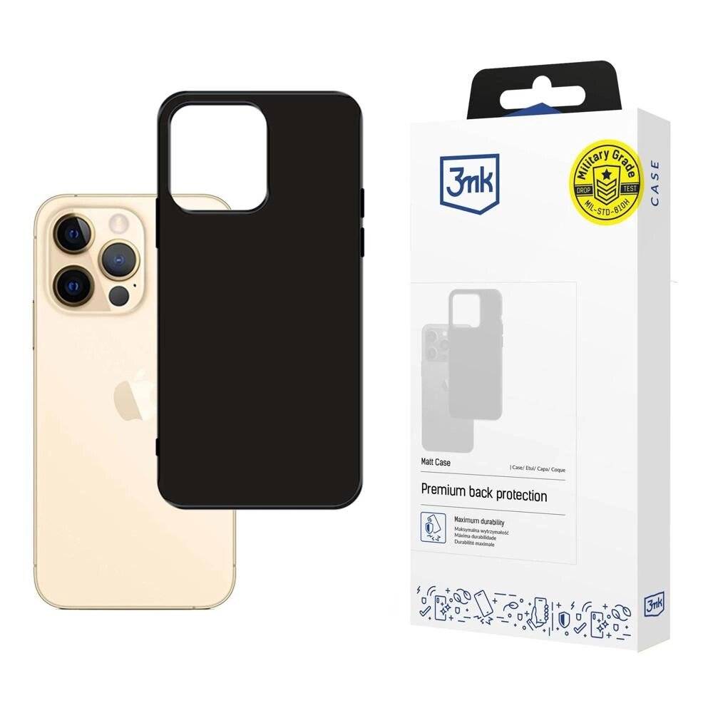 iPhone 13 Pro Max Series 3mk Matt Case – Schwarz