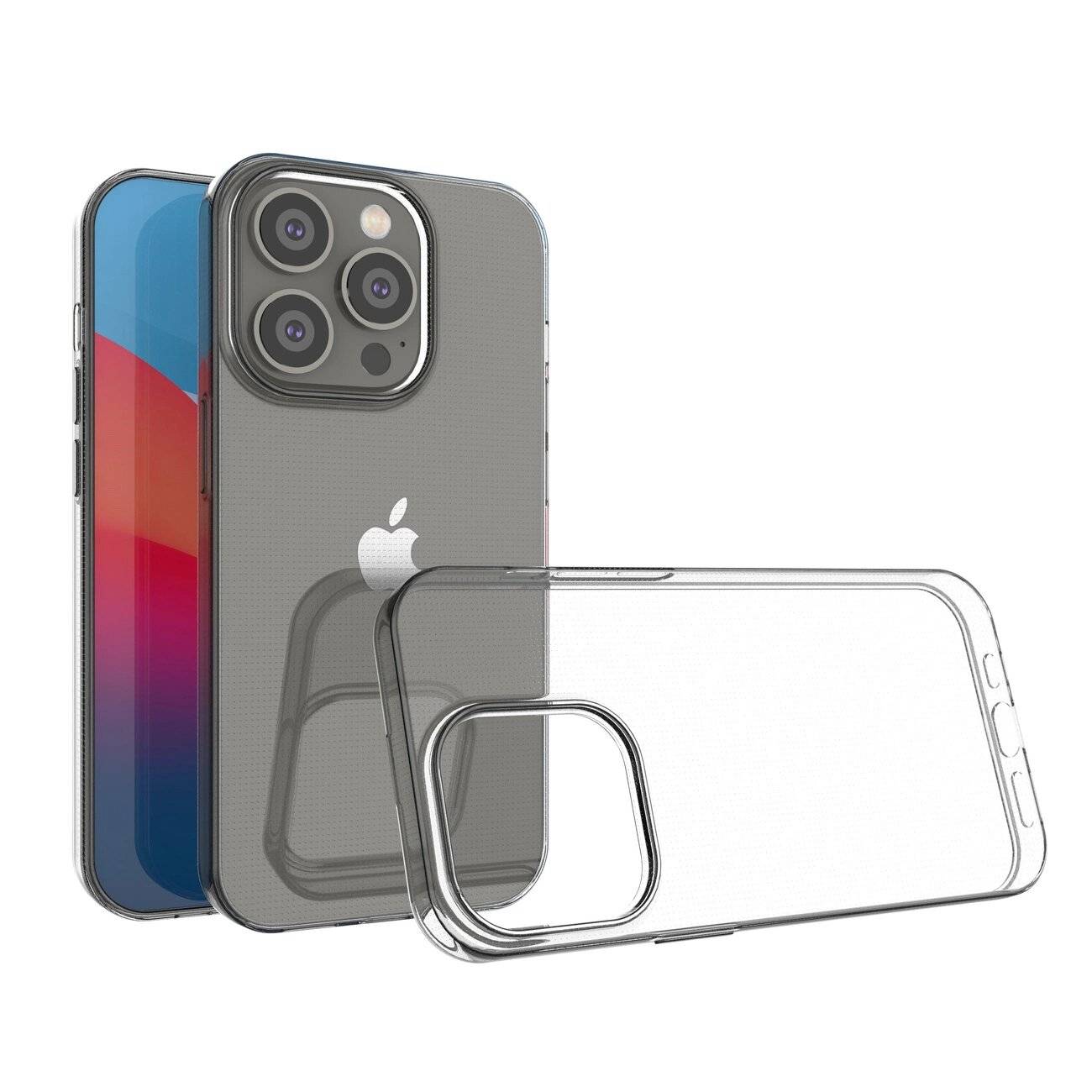 Ultra Clear 0,5 mm iPhone 14 Pro Cover Gel