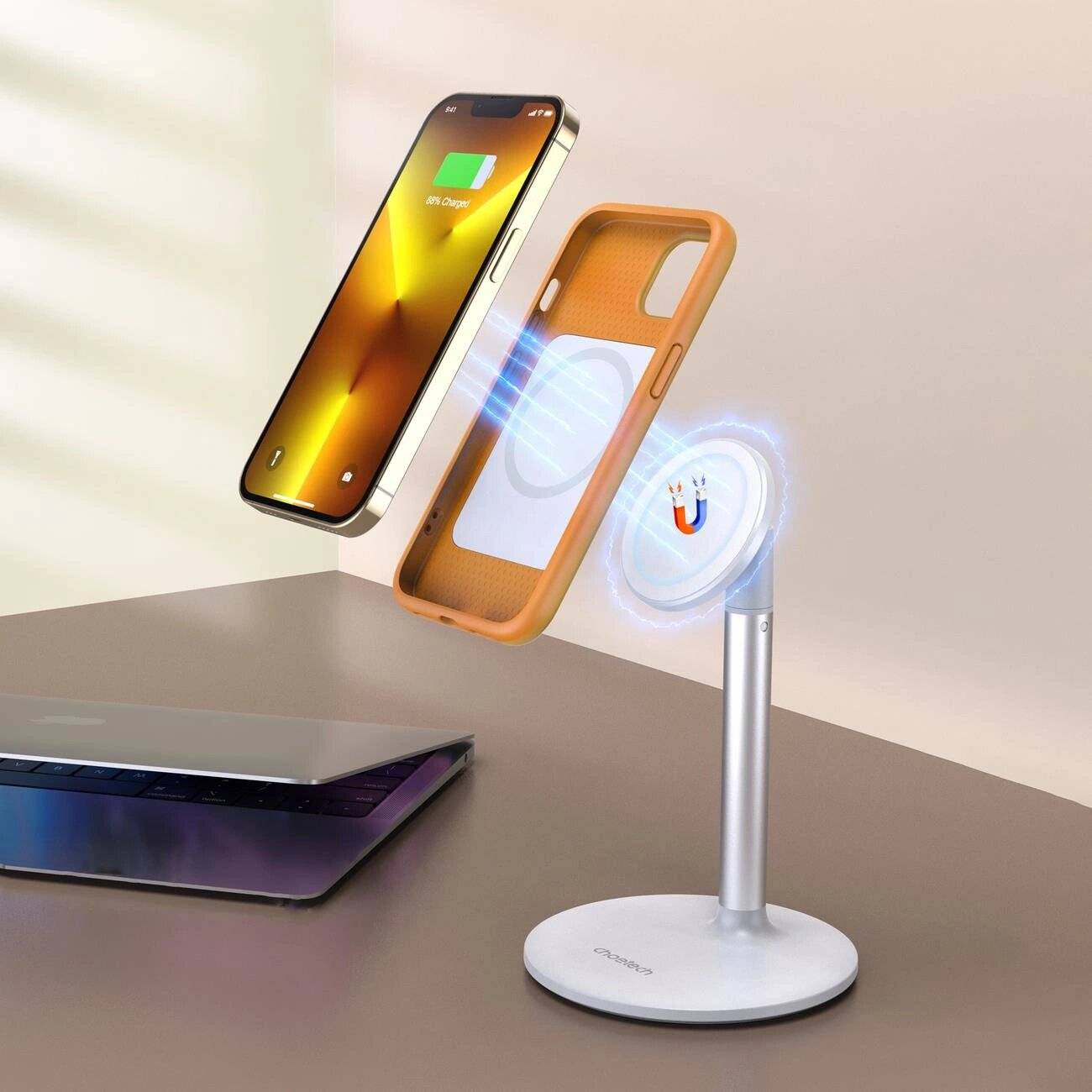 Choetech MFM Anti-Drop-Hülle Made For MagSafe iPhone 13 orange PC0112-MFM-YE