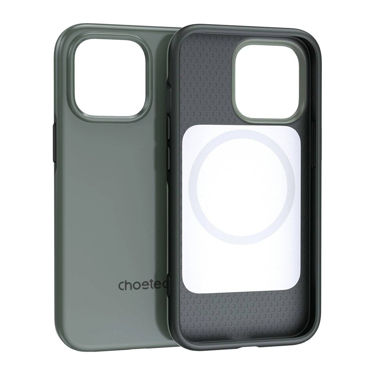 Choetech MFM Anti-Drop Case für iPhone 13 Pro, MagSafe zertifiziert, Grün