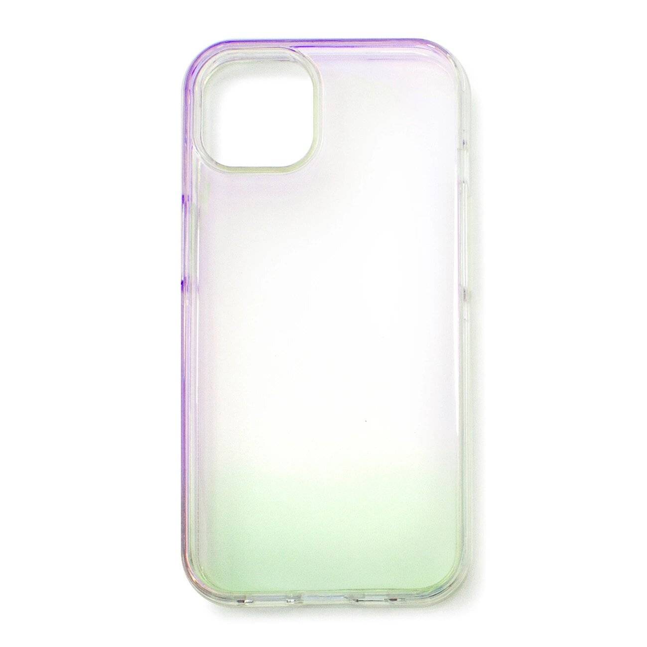Aurora Case Hülle iPhone 13 Gel Neon Cover lila