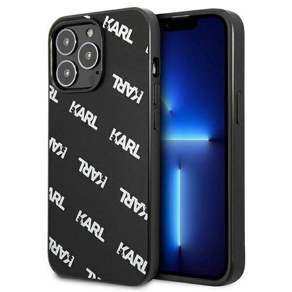 Karl Lagerfeld KLHCP13LPULMBK3 iPhone 13 Pro / 6.1" Hartschale schwarz/schwarz Allover