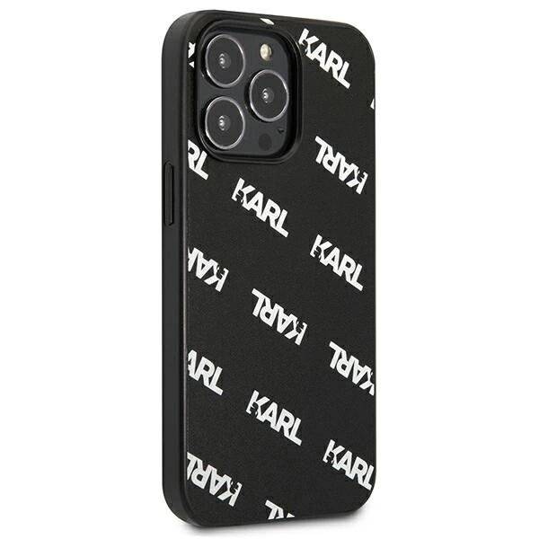 Karl Lagerfeld KLHCP13LPULMBK3 iPhone 13 Pro / 6.1" Hartschale schwarz/schwarz Allover