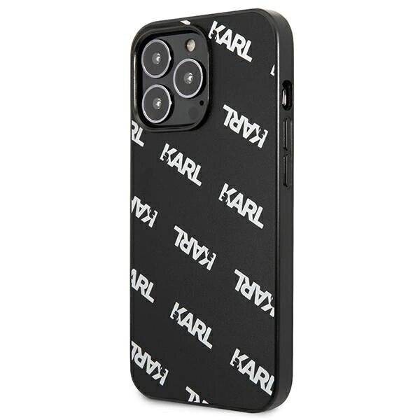 Karl Lagerfeld KLHCP13LPULMBK3 iPhone 13 Pro / 6.1" Hartschale schwarz/schwarz Allover