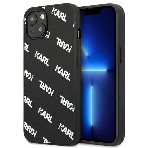 Karl Lagerfeld KLHCP13SPULMBK3 iPhone 13 mini 5,4" Hartschale schwarz/schwarz Allover
