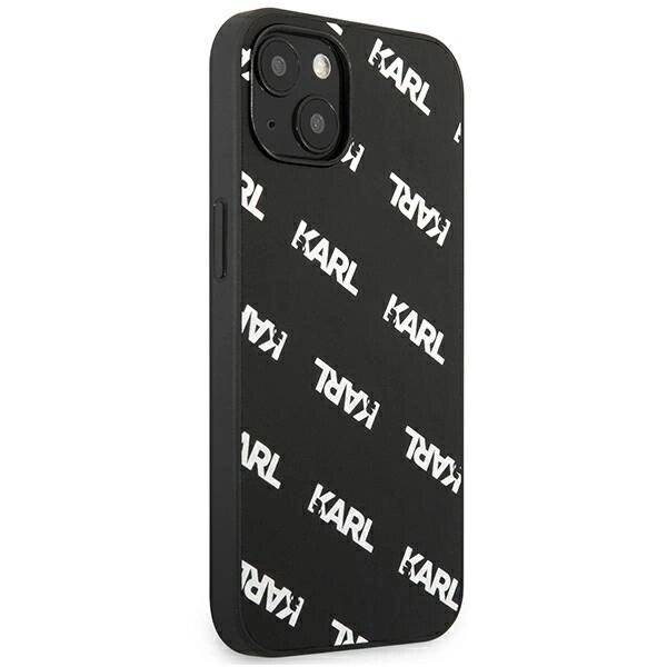 Karl Lagerfeld KLHCP13SPULMBK3 iPhone 13 mini 5,4" Hartschale schwarz/schwarz Allover