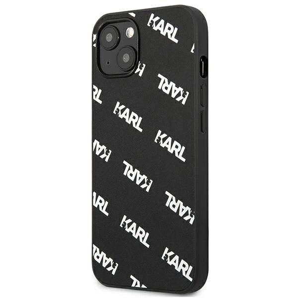 Karl Lagerfeld KLHCP13SPULMBK3 iPhone 13 mini 5,4" Hartschale schwarz/schwarz Allover