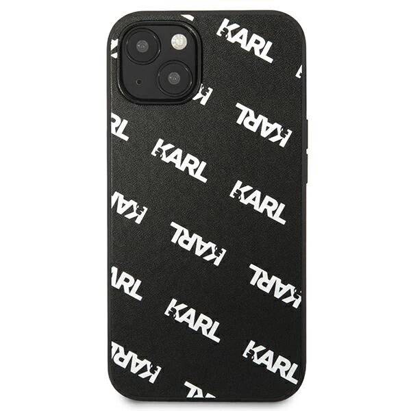 Karl Lagerfeld KLHCP13SPULMBK3 iPhone 13 mini 5,4" Hartschale schwarz/schwarz Allover