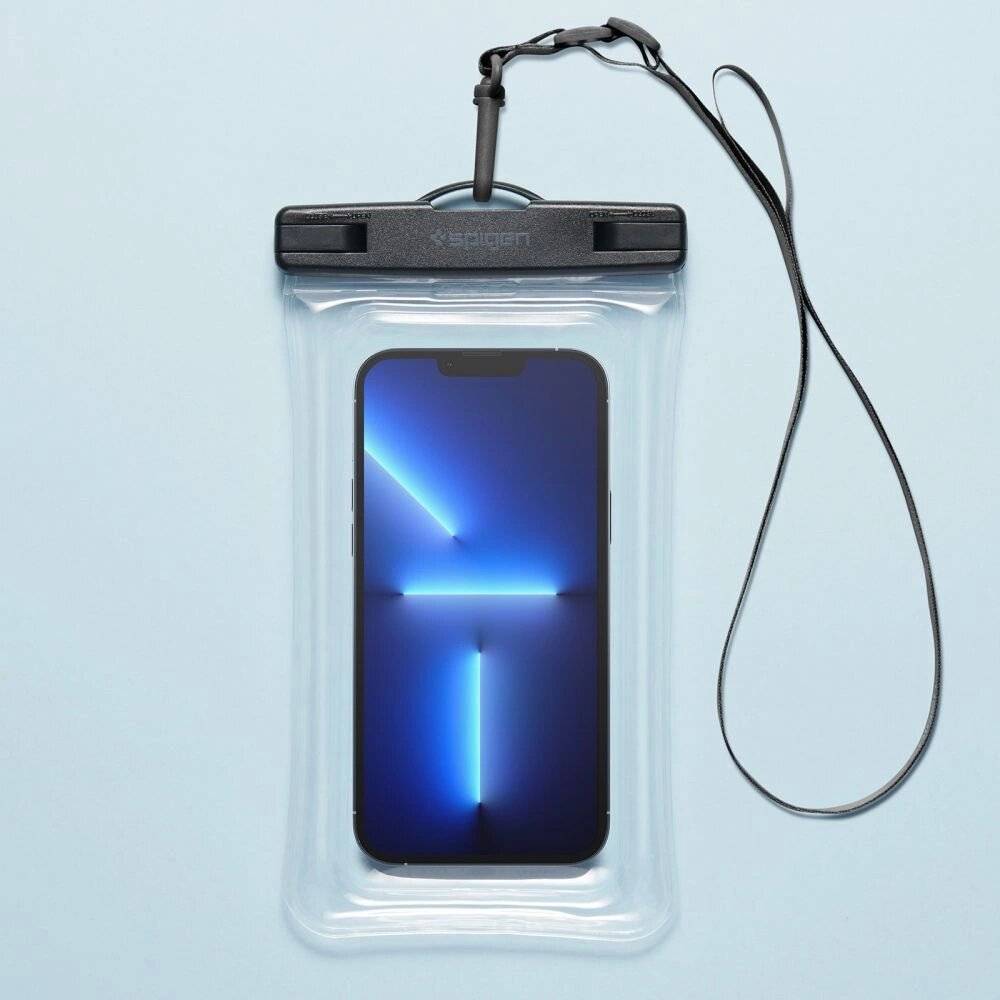 Spigen Aqua Shield A610 Hülle, wasserdicht, Wasser schwimmend – transparent