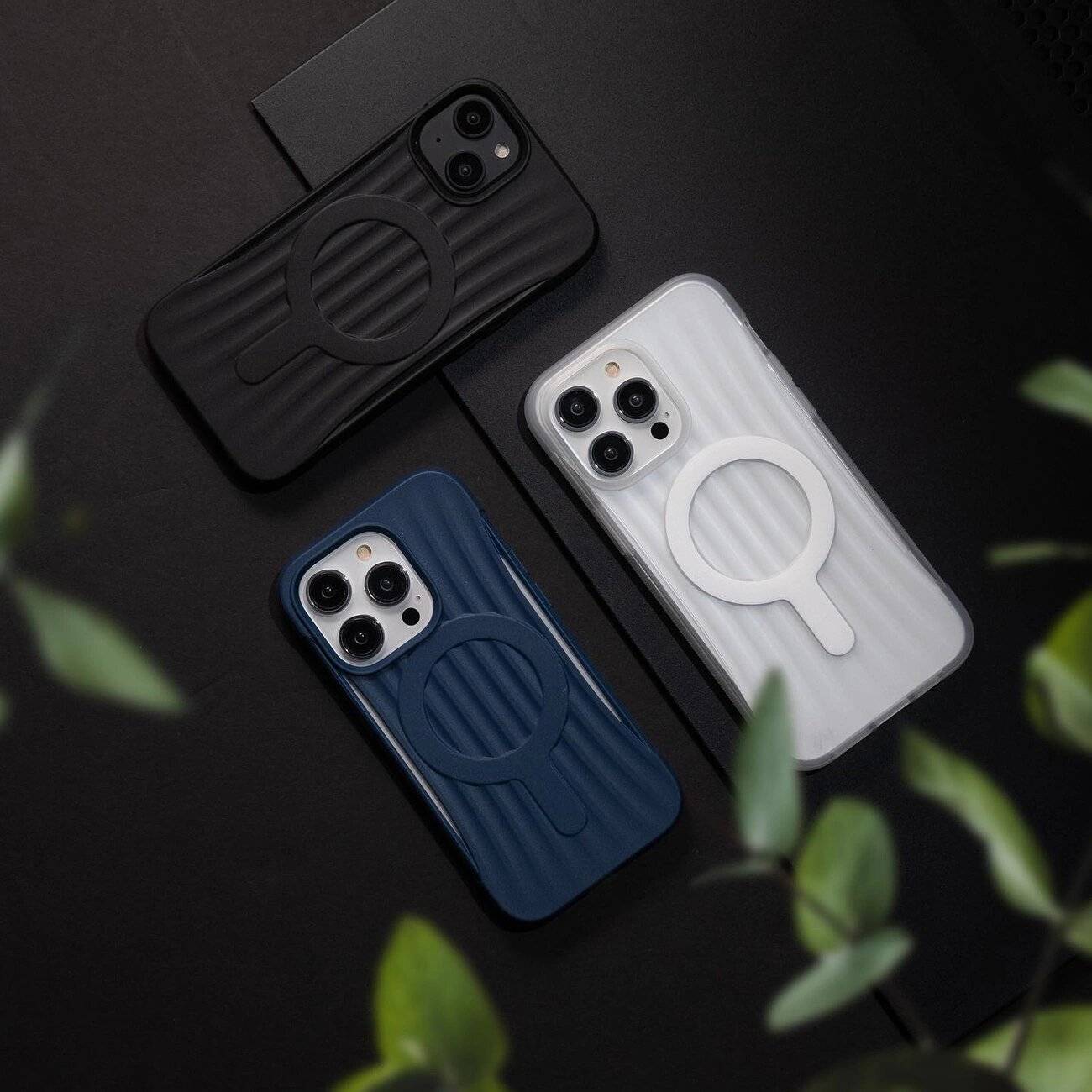 Raptic X-Doria Clutch Case iPhone 14 Pro MagSafe Rückseite transparent