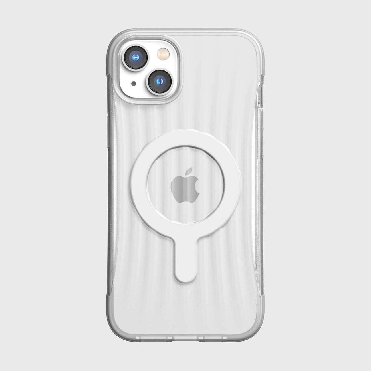 Raptic X-Doria Clutch Case iPhone 14 Plus MagSafe Rückseite transparent