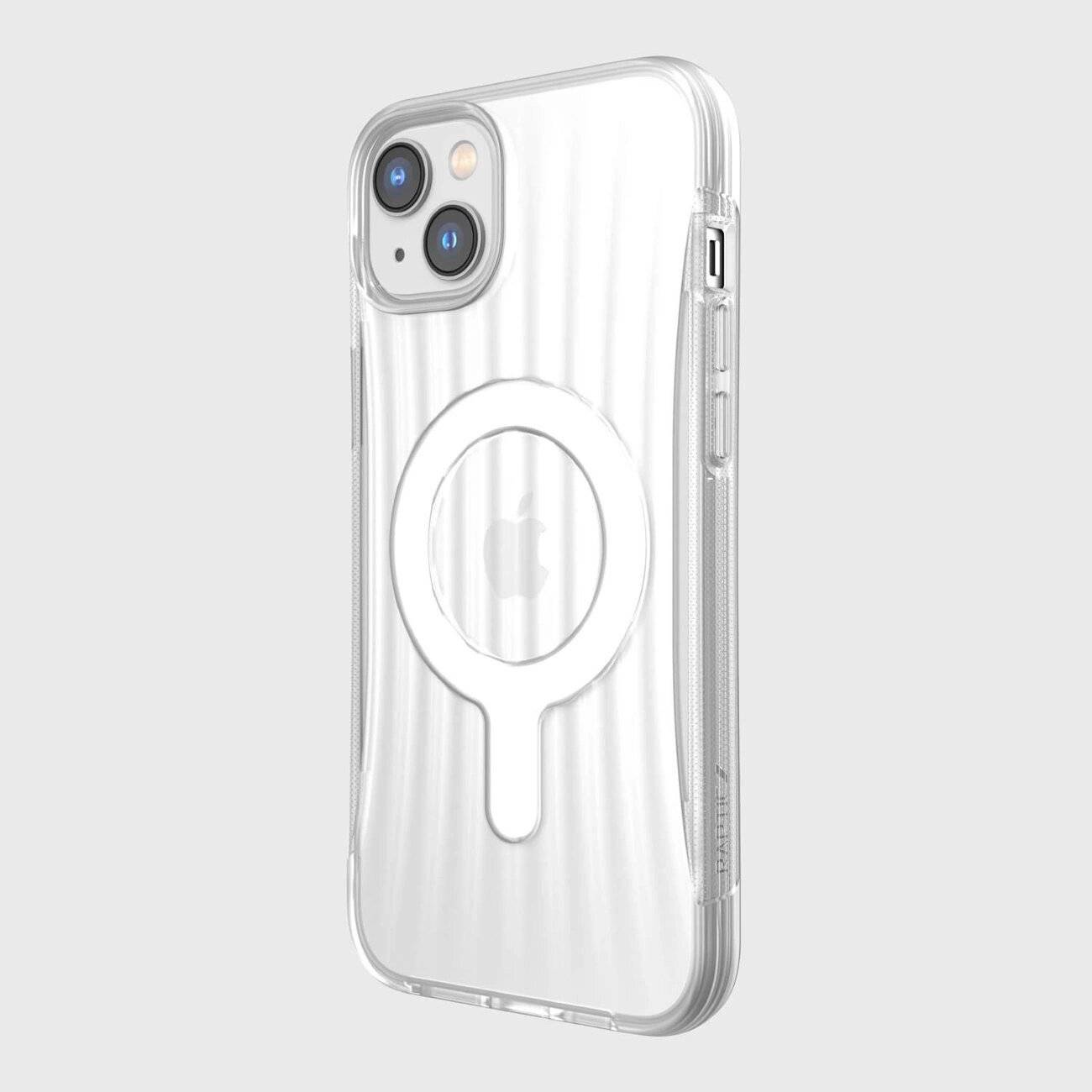 Raptic X-Doria Clutch Case iPhone 14 Plus MagSafe Rückseite transparent