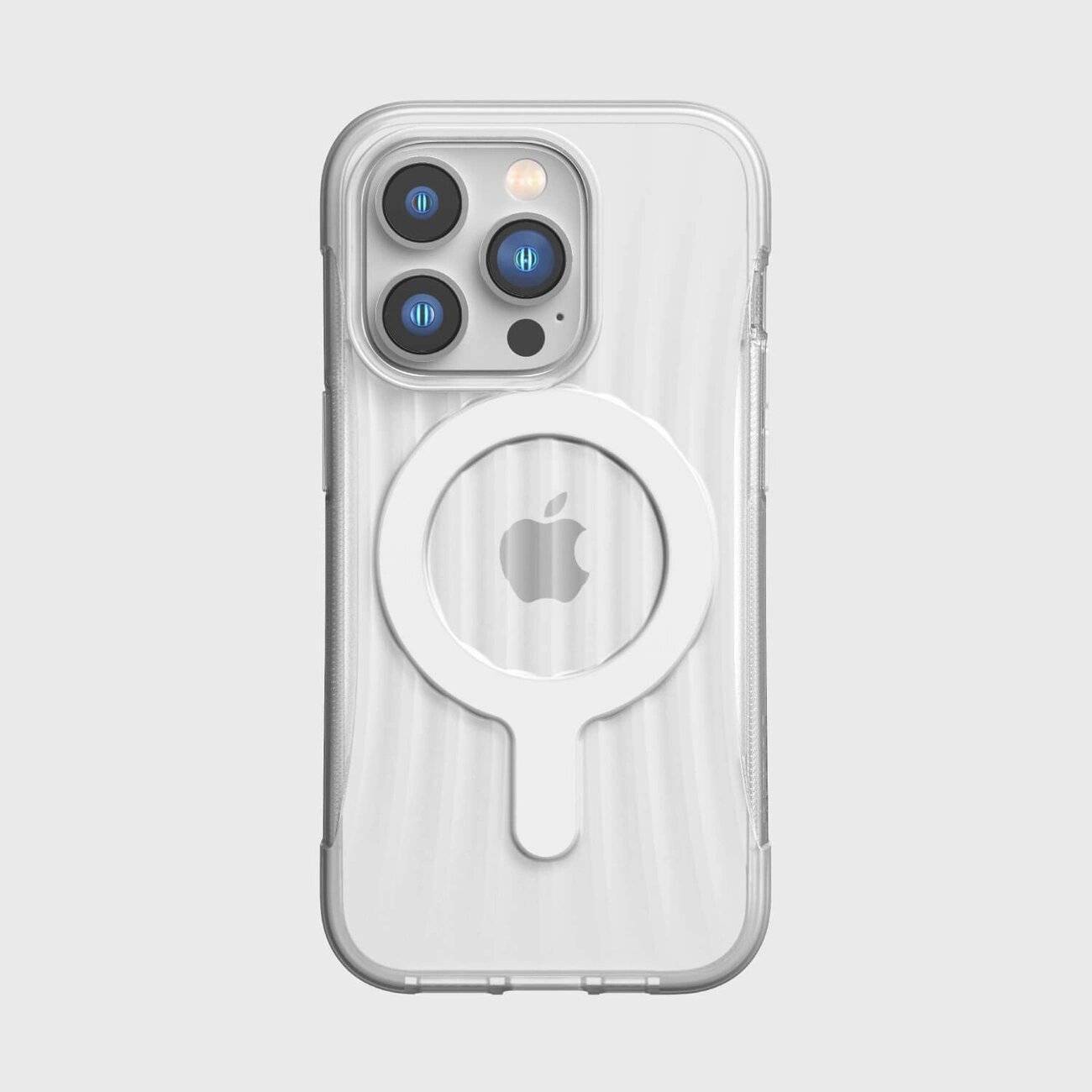 Raptic X-Doria Clutch Case iPhone 14 Pro MagSafe Rückseite transparent