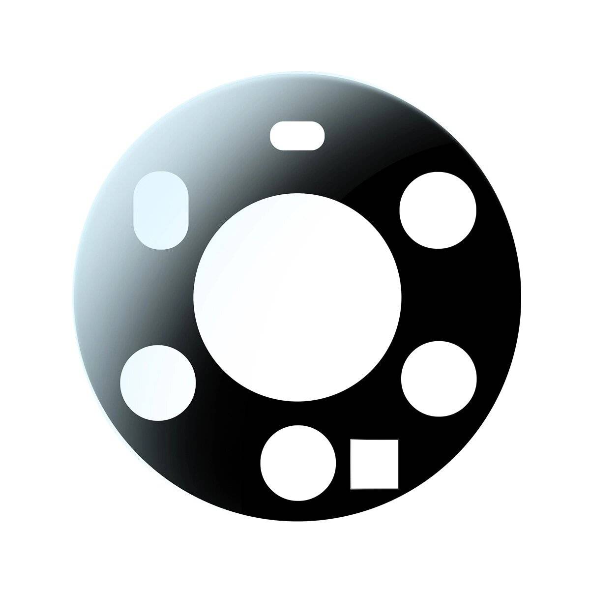 Baseus Huawei Mate 40 Pro+ Kamerafolie 0,3 mm 2 Stück transparent + Reinigungsset SGQK000602