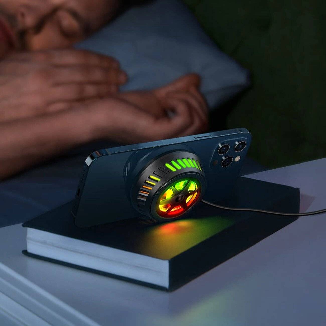 Acefast Induktionsladegerät dunkelgrauem E2 Kühlsystem