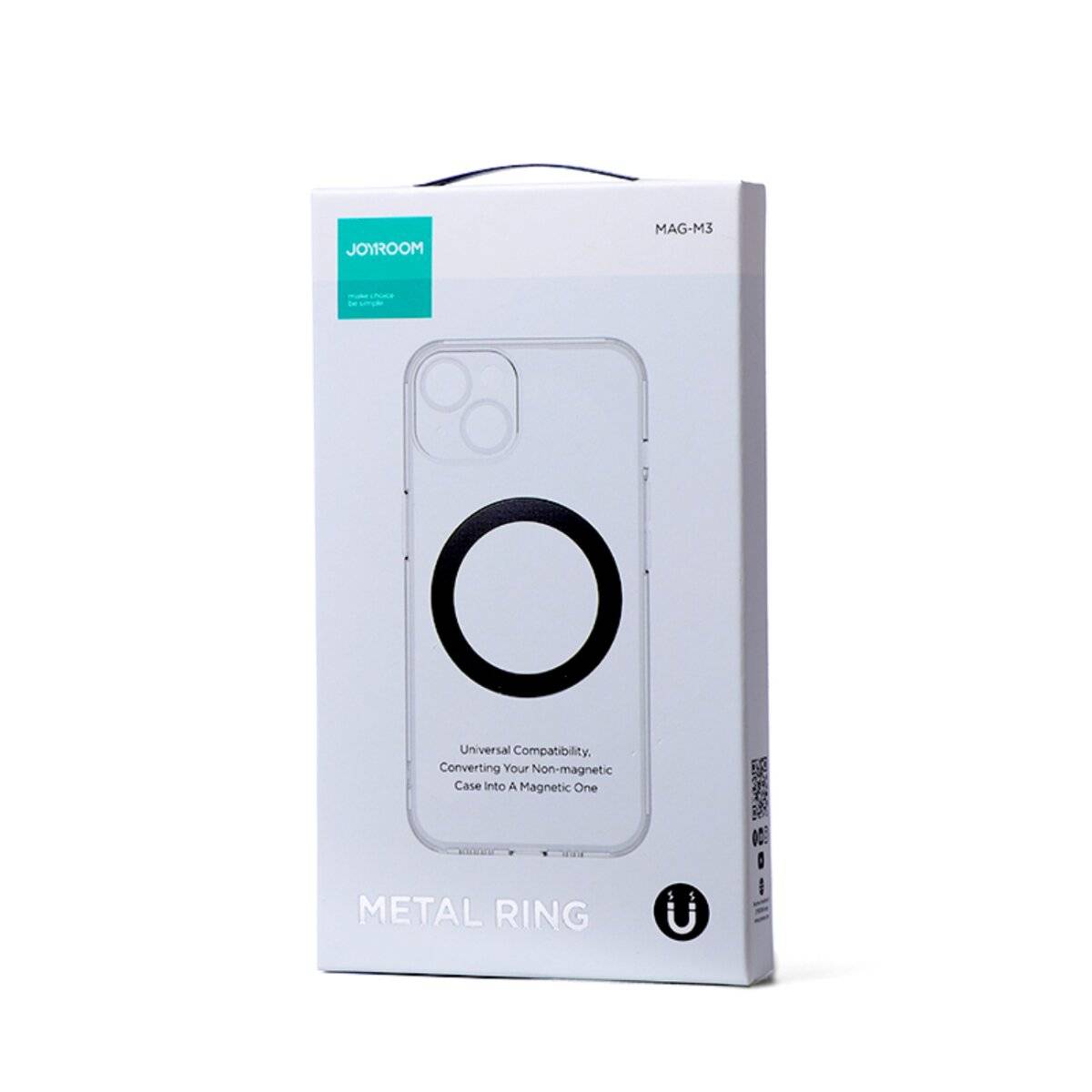 Joyroom JR-Mag-M3 Set Magnetringe für Smartphone 2 Stück Rosa