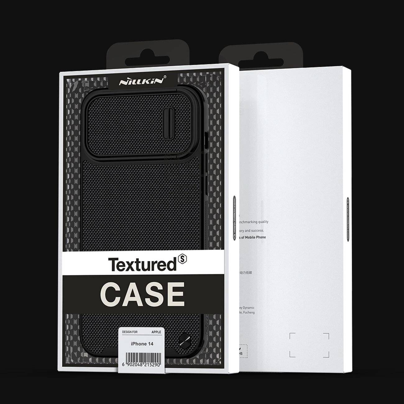 Nillkin Textured S Case iPhone 14 Plus Panzerhülle Kameraabdeckung grün