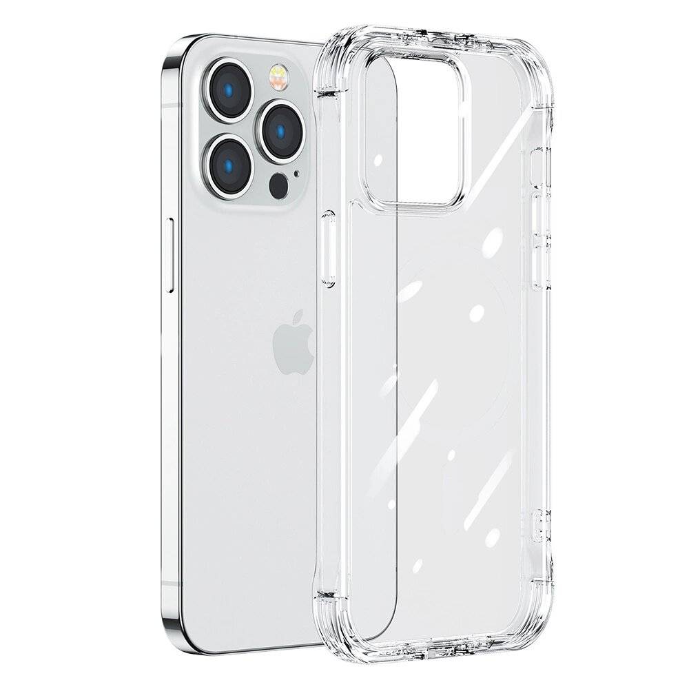 Joyroom Defender Series Case Cover iPhone 14 Armored Hook Stand Clear JR-14H1