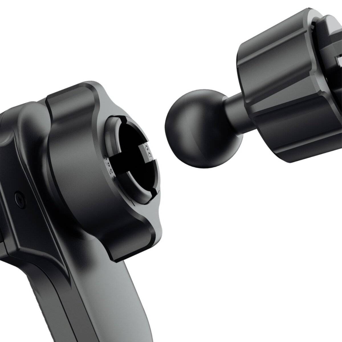 Dudao F7s Gravitations-Smartphonehalter für Lüftungsgitter Schwarz