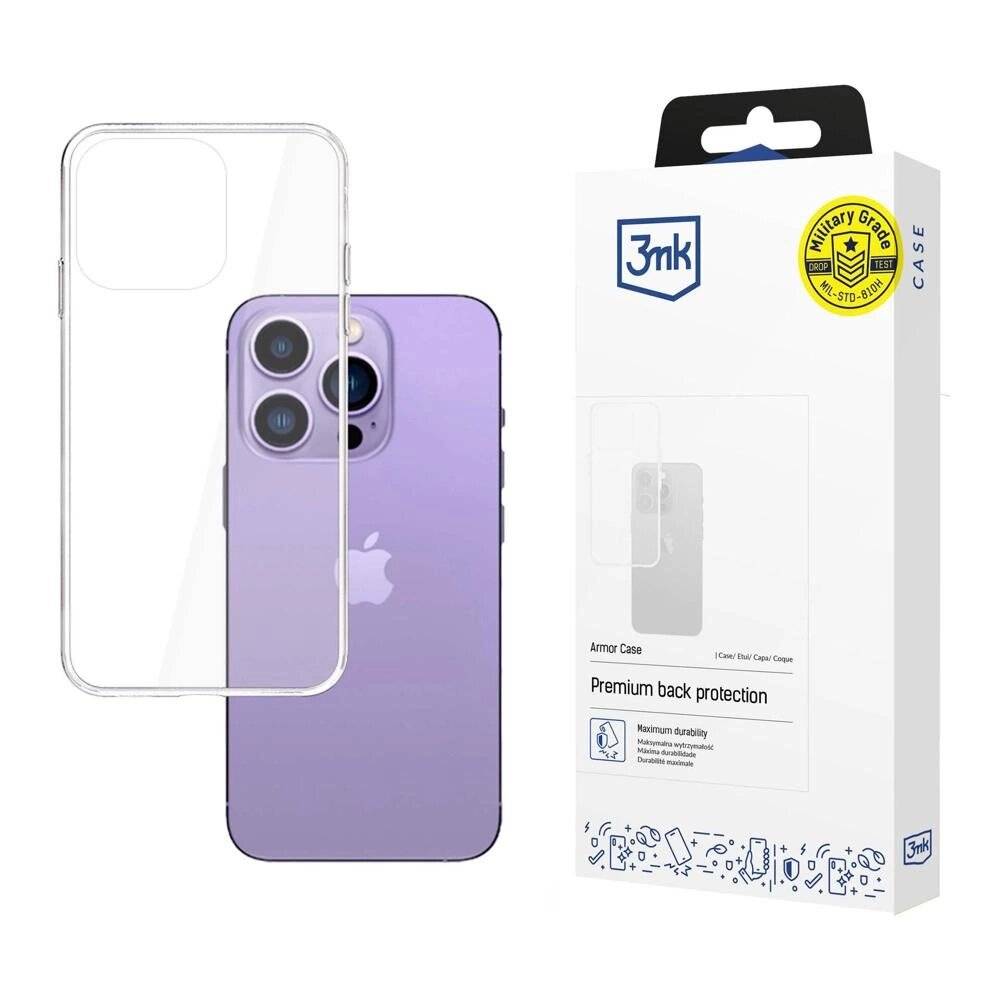 Hülle iPhone 14 Pro Max Serie 3mk Armor Case - transparent
