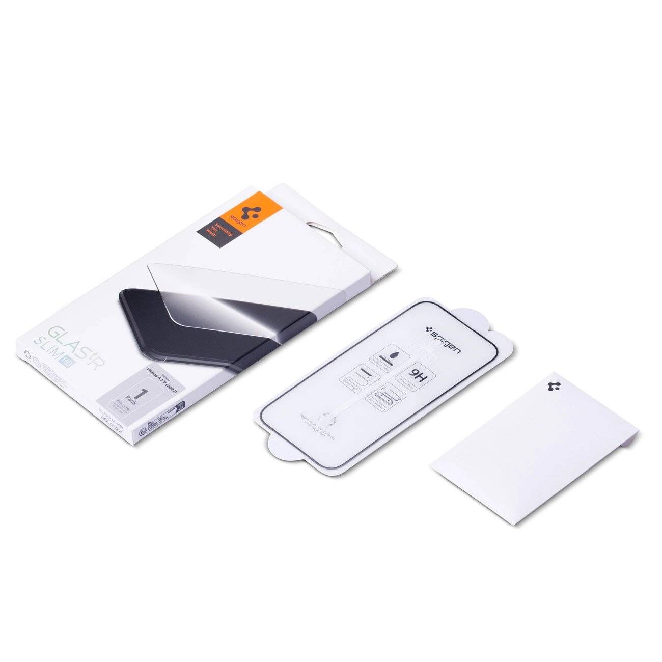 Spigen Glass FC gehärtetes Glas iPhone 14 Pro – Schwarz