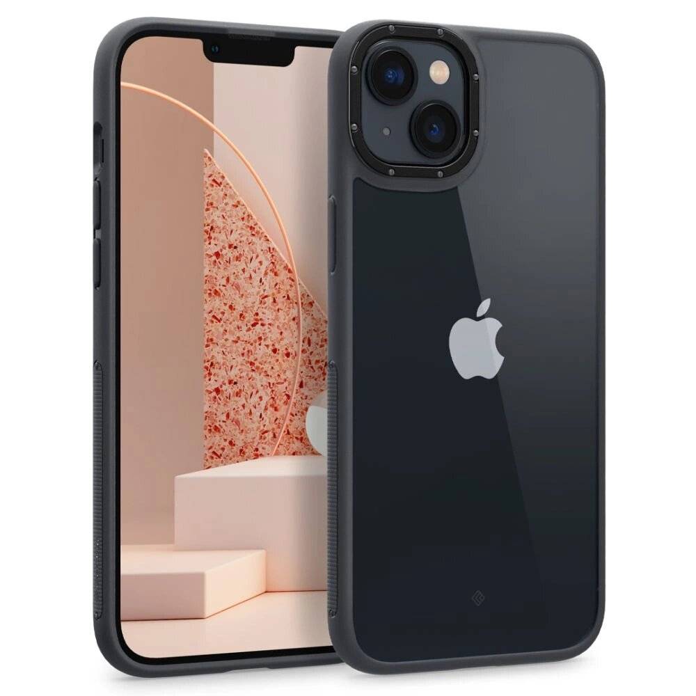 Caseology Skyfall Hülle iPhone 14 Plus – Mattschwarz