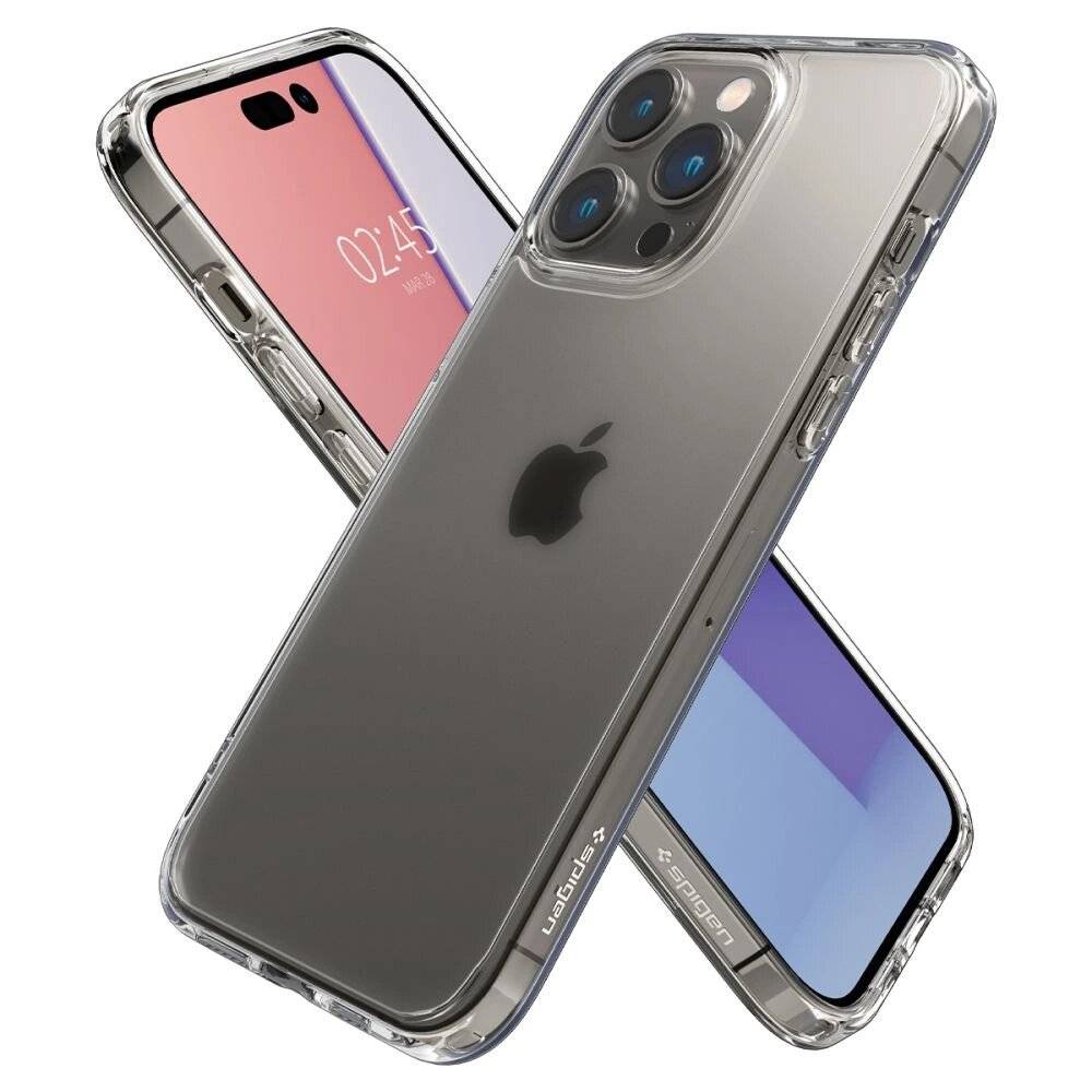 Spigen Ultra Hybrid-Hülle iPhone 14 Pro – matt transparent
