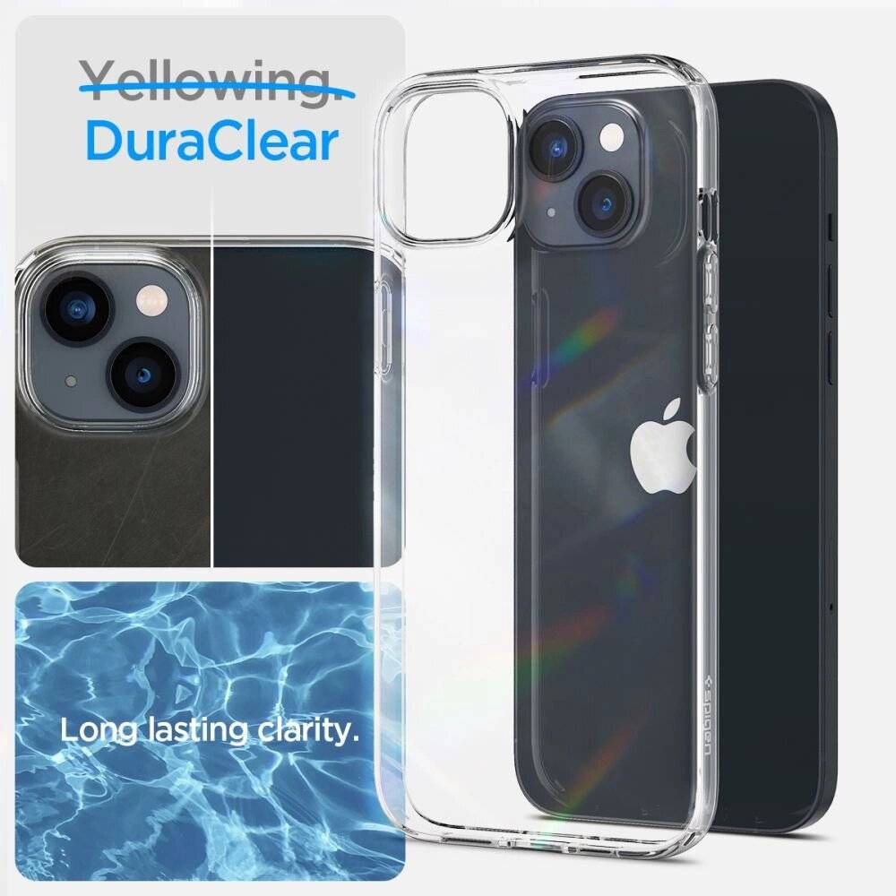 Set Spigen Crystal-Hülle gehärtetem Glas iPhone 14 Plus – transparent