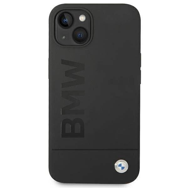 Hülle BMW BMHMP14MSLBLBK iPhone 14 Plus 6.7″schwarz / schwarz Hardcase Silikon Signature Logo