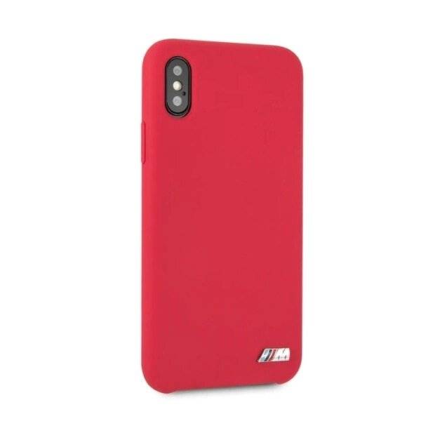 BMW Hartschale BMHCPXMSILRE iPhone X /Xs rot/rot Silikon M Kollektion