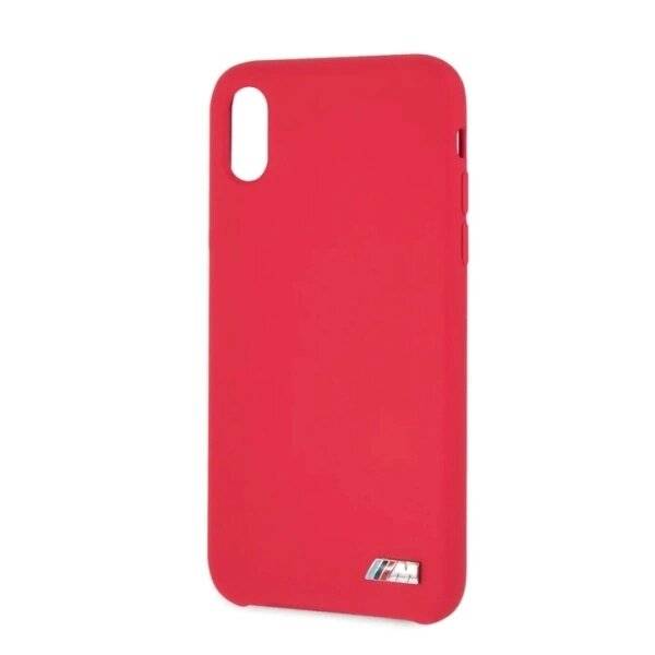 BMW Hartschale BMHCPXMSILRE iPhone X /Xs rot/rot Silikon M Kollektion
