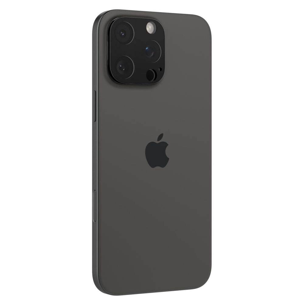 Spigen Optik.tR Kameraschutz iPhone 14 Pro / Max 15 16 - Schwarz 2 Stk.