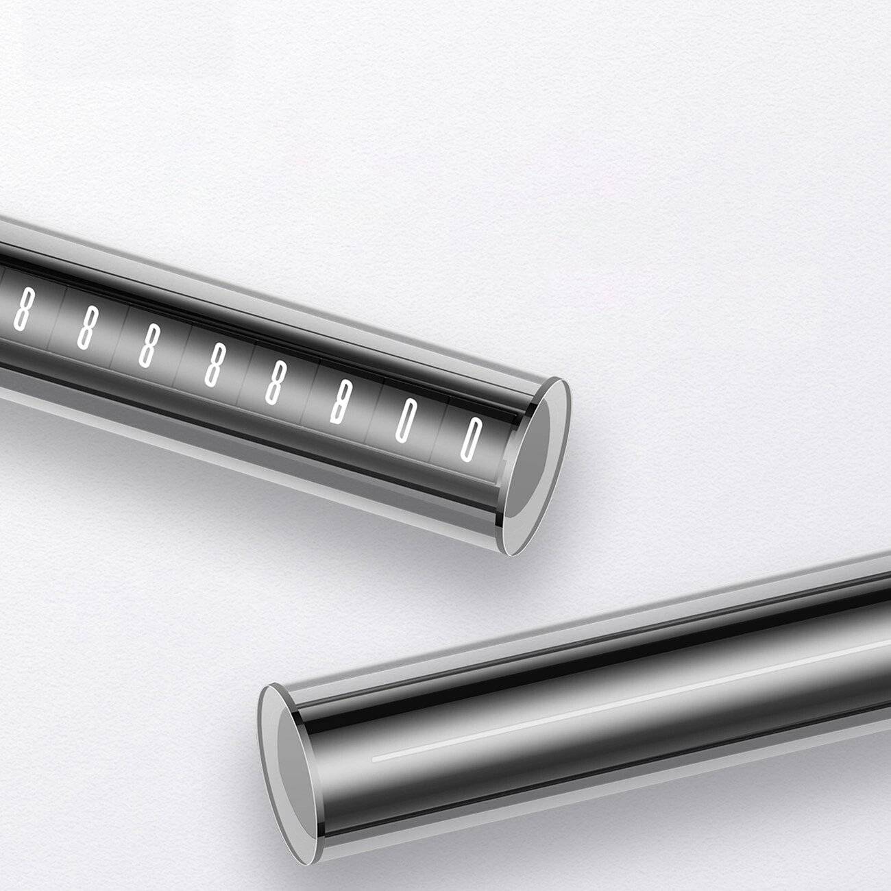 Baseus Parkplatte Telefonnummer grauen Armaturenbrett