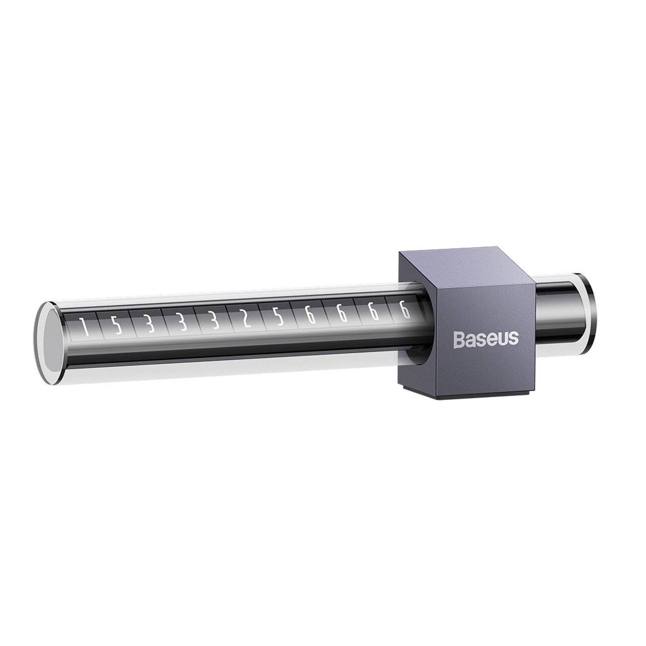 Baseus Parkplatte Telefonnummer grauen Armaturenbrett