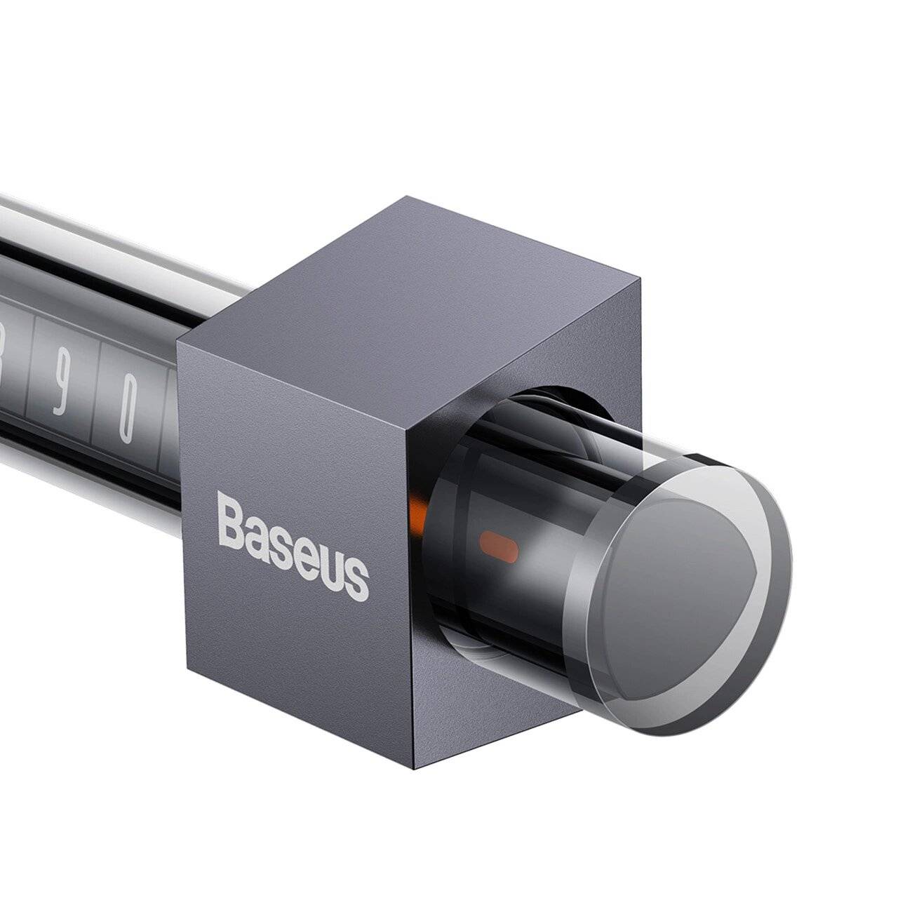 Baseus Parkplatte Telefonnummer grauen Armaturenbrett