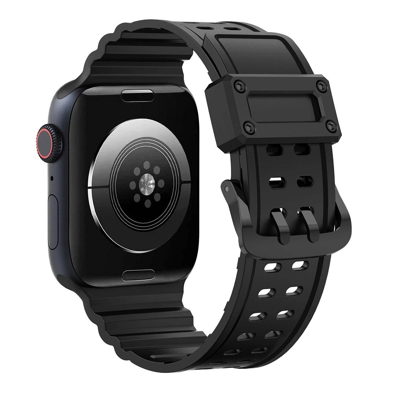 Strap Triple Protection Apple Watch 38 / 40 41 mm Armband - schwarz