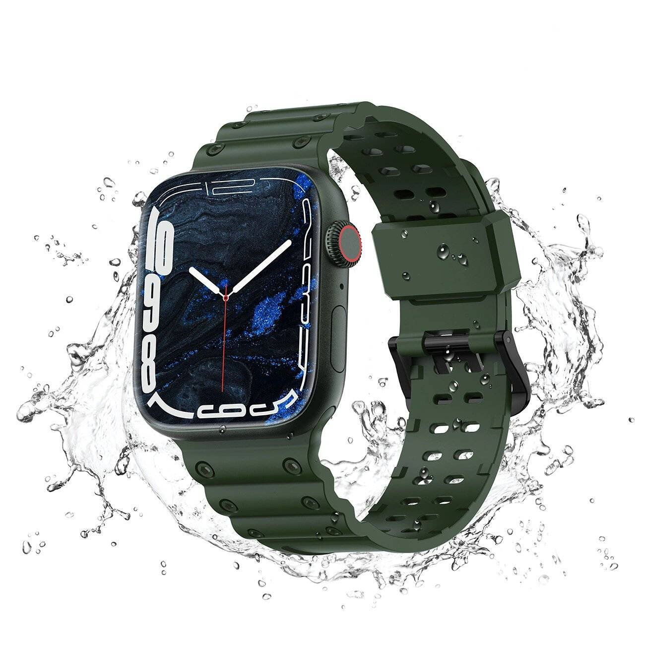 Armband Triple Protection Apple Watch 38 / 40 41 mm - grün