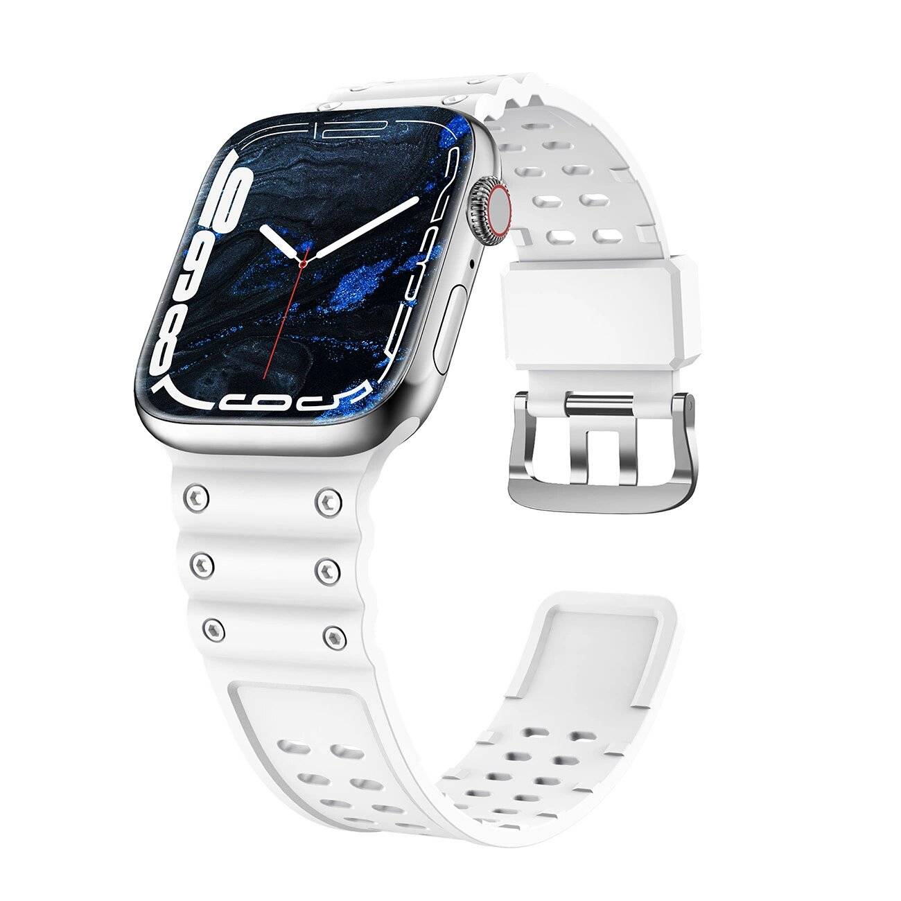 Strap Triple Protection Apple Watch 38 / 40 41 mm Armband - weiß