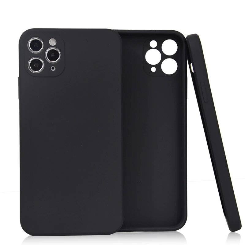 Soft Case Hülle Samsung Galaxy A34 5G dünne Silikonhülle schwarz