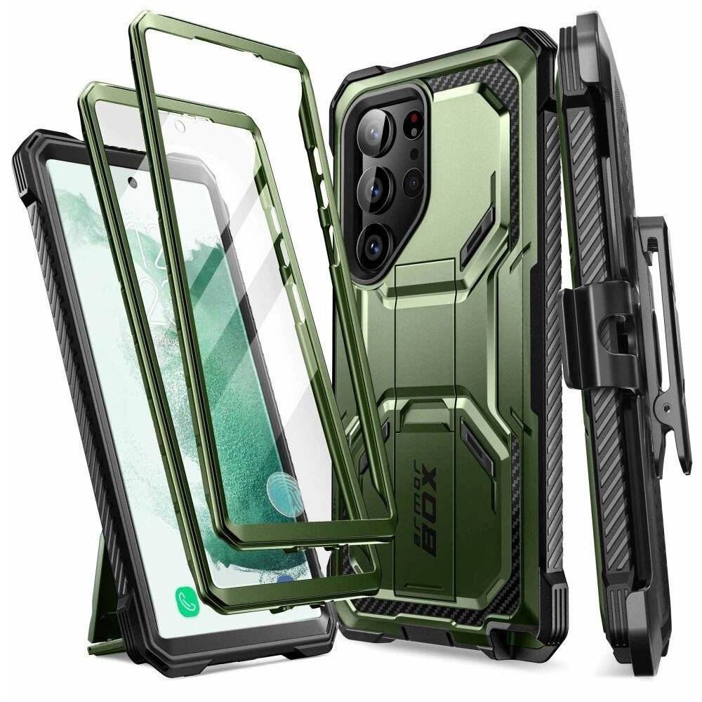 IBLSN ArmorBox Supcase Hülle Samsung Galaxy S23 Ultra – grün
