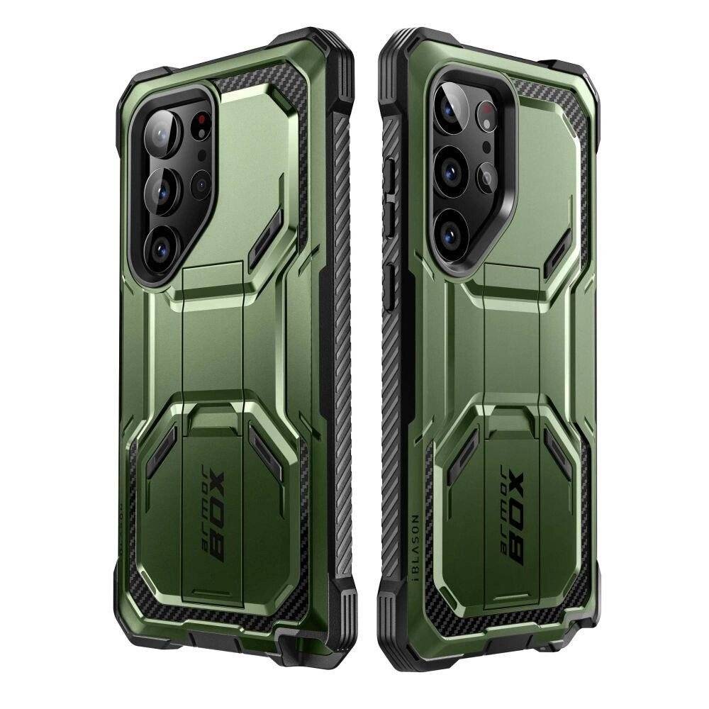 IBLSN ArmorBox Supcase Hülle Samsung Galaxy S23 Ultra – grün