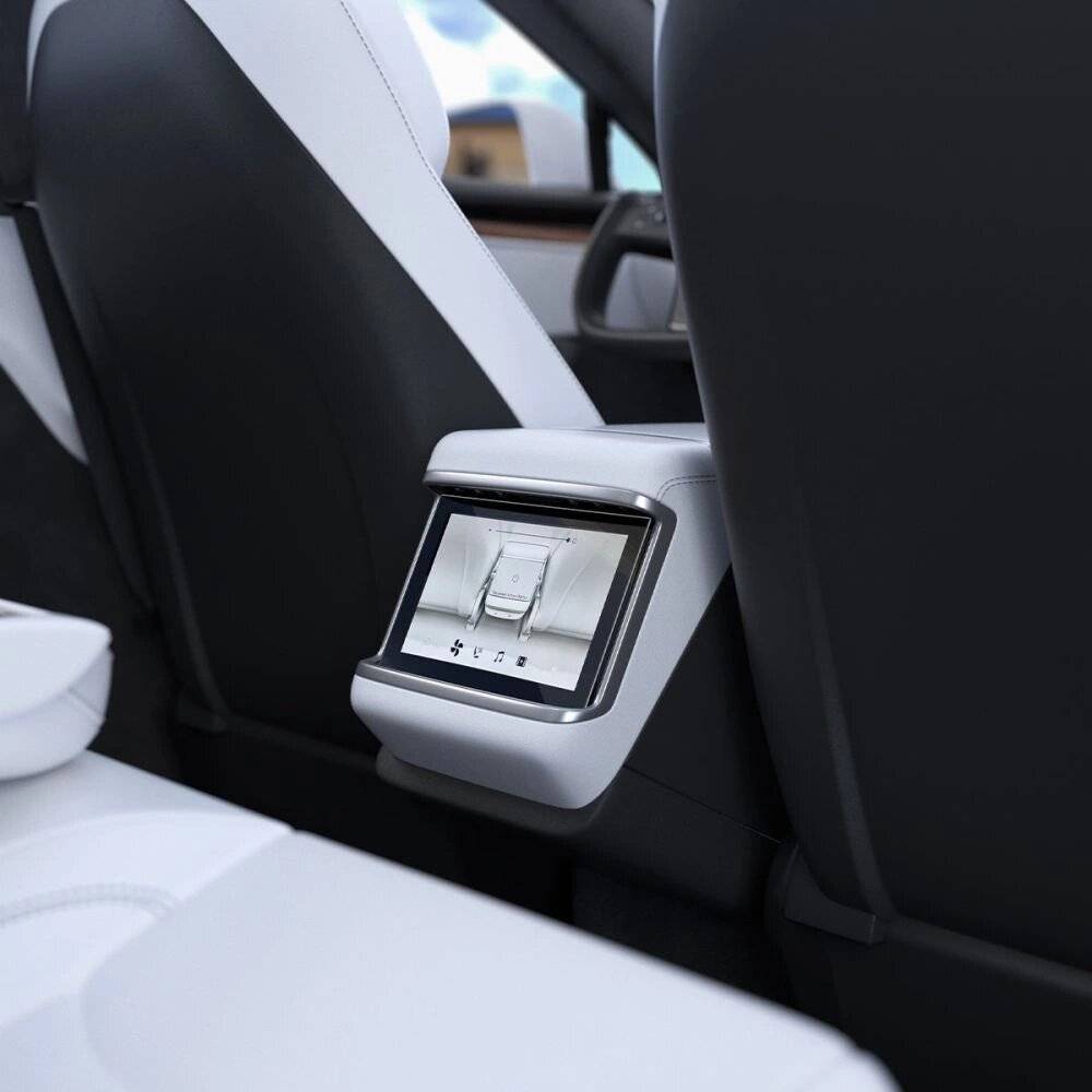 Spigen Glas.tR Schlankes gehärtetes Glas Tesla Model X 2022 / S 2021 – Schwarz