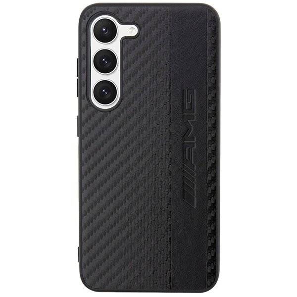 AMG AMHCS23SBLSCA S23 S911 schwarz/schwarz Hardcase Carbon Stripe&Embossed