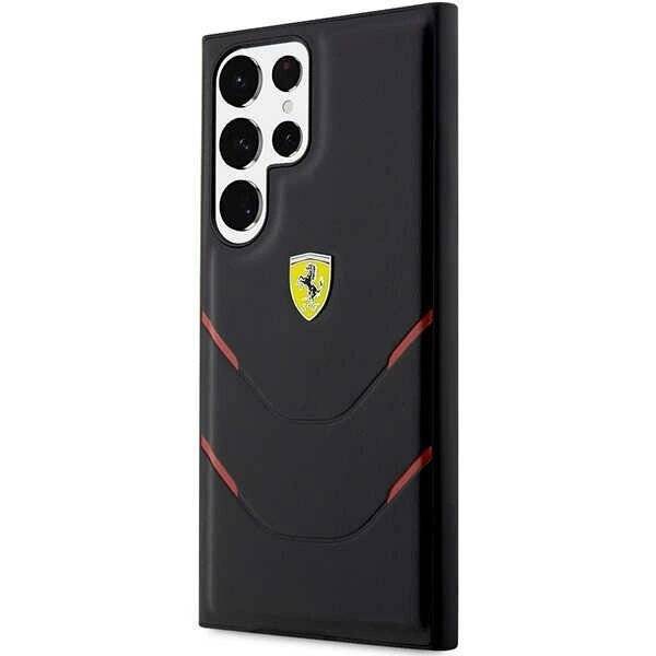 Ferrari FEHCS23LPBAK S23 Ultra S918 schwarz/schwarz Hardcase Hot Stamp Lines
