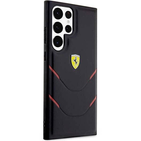 Ferrari FEHCS23LPBAK S23 Ultra S918 schwarz/schwarz Hardcase Hot Stamp Lines