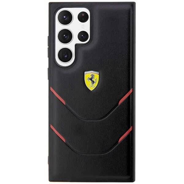Ferrari FEHCS23LPBAK S23 Ultra S918 schwarz/schwarz Hardcase Hot Stamp Lines
