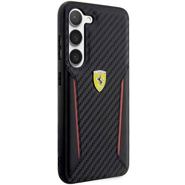 Ferrari FEHCS23MNPYK S23+ S916 schwarz/schwarz Hartschalenkoffer Carbon Contrast Edges